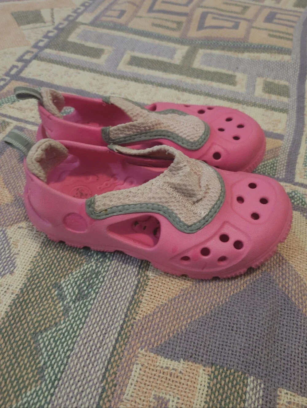 Crocs Micah II Water Beach Shoes Hot Pink Size 10c